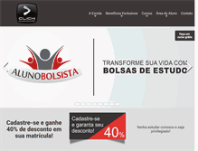 Tablet Screenshot of clickakicursos.com.br